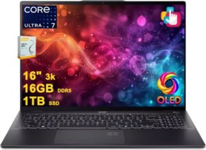 acer Swift 16 Laptop on White Background