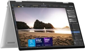 HP Envy x360 Laptop on White Background