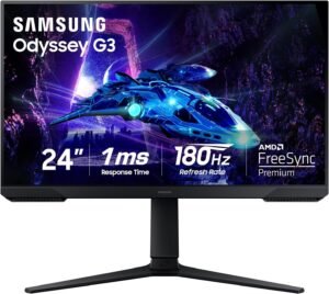 Samsung Odyssey G3 24-inch gaming monitor
