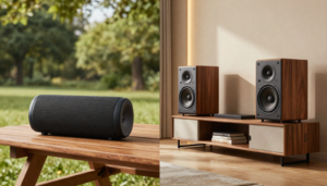 Portable vs Home Speakers: Which One Is Right for You?